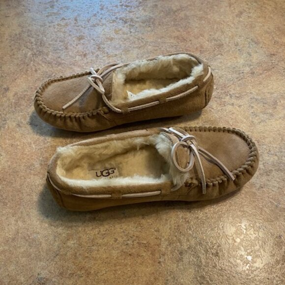 UGG Dakota Slippers Tobacco Color Size 5 - Picture 8 of 10